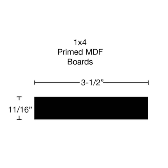 S4S Boards - MDF (1x4 through 1x10) - PBSbuild