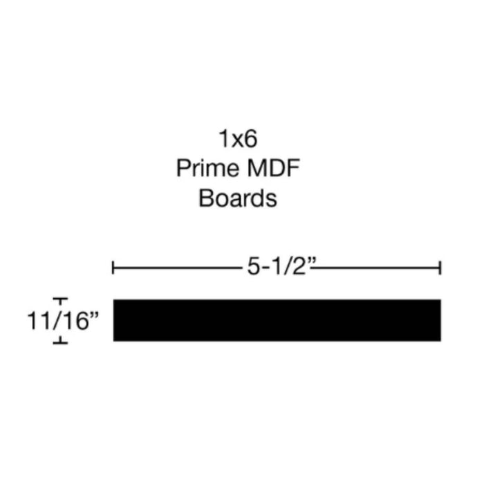 S4S Boards - MDF (1x4 through 1x10) - PBSbuild